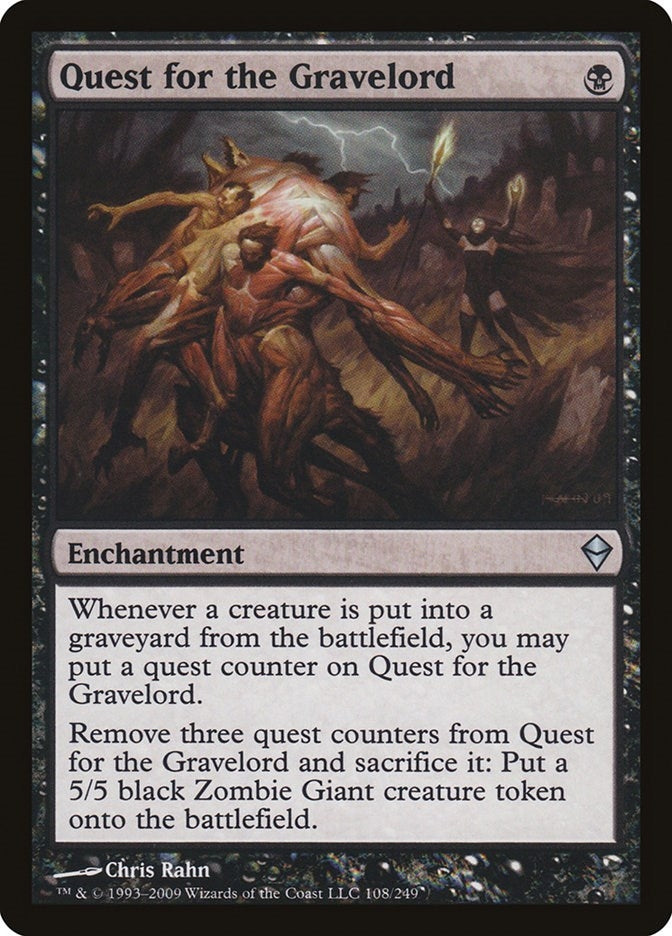 Image for Quest for the Gravelord (108) [Zendikar] - Magic: The Gathering