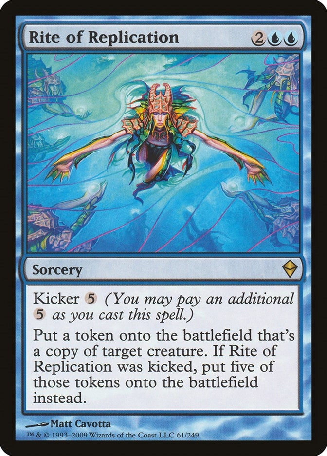 Image for Rite of Replication (61) [Zendikar] - Magic: The Gathering