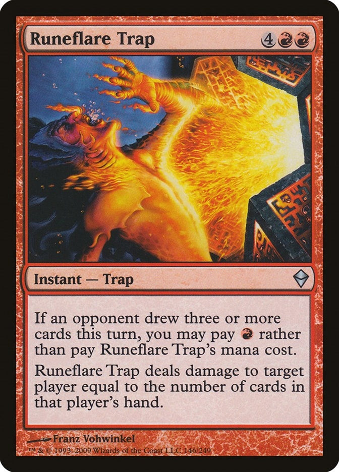 Image for Runeflare Trap (146) [Zendikar] - Magic: The Gathering