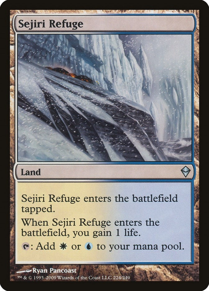 Image for Sejiri Refuge (224) [Zendikar] - Magic: The Gathering