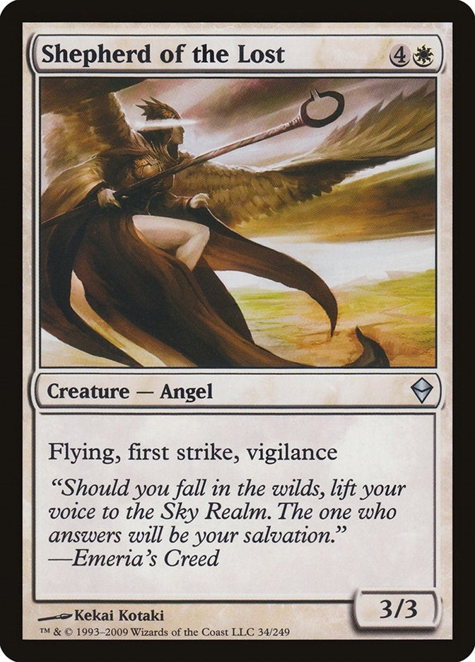 Image for Shepherd of the Lost (34) [Zendikar] - Magic: The Gathering