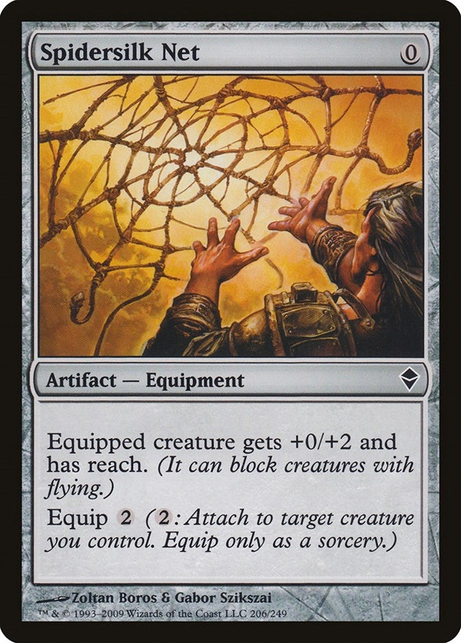 Image for Spidersilk Net (206) [Zendikar] - Magic: The Gathering
