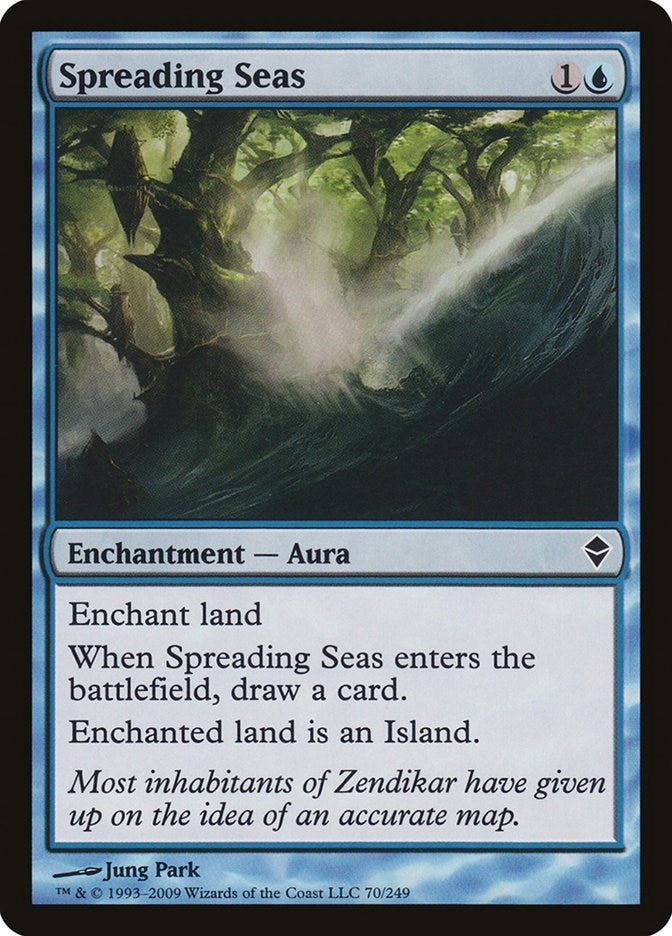 Image for Spreading Seas (70) [Zendikar] - Magic: The Gathering