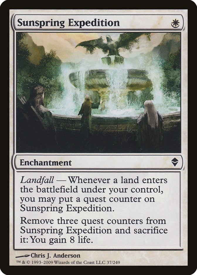 Image for Sunspring Expedition (37) [Zendikar] - Magic: The Gathering