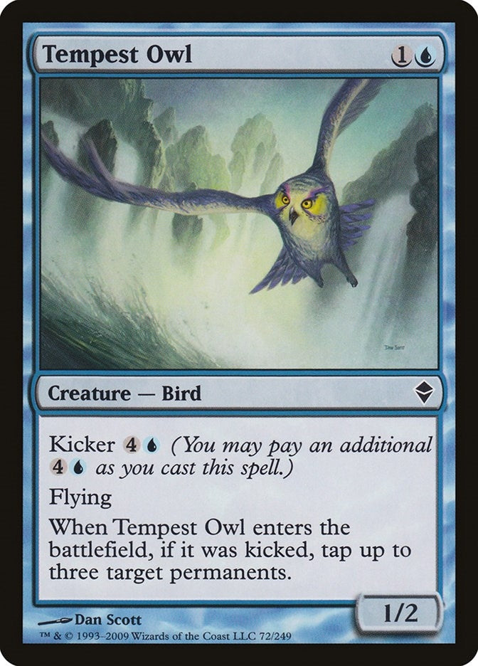 Image for Tempest Owl (72) [Zendikar] - Magic: The Gathering