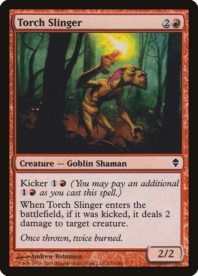 Image for Torch Slinger (151) [Zendikar] - Magic: The Gathering