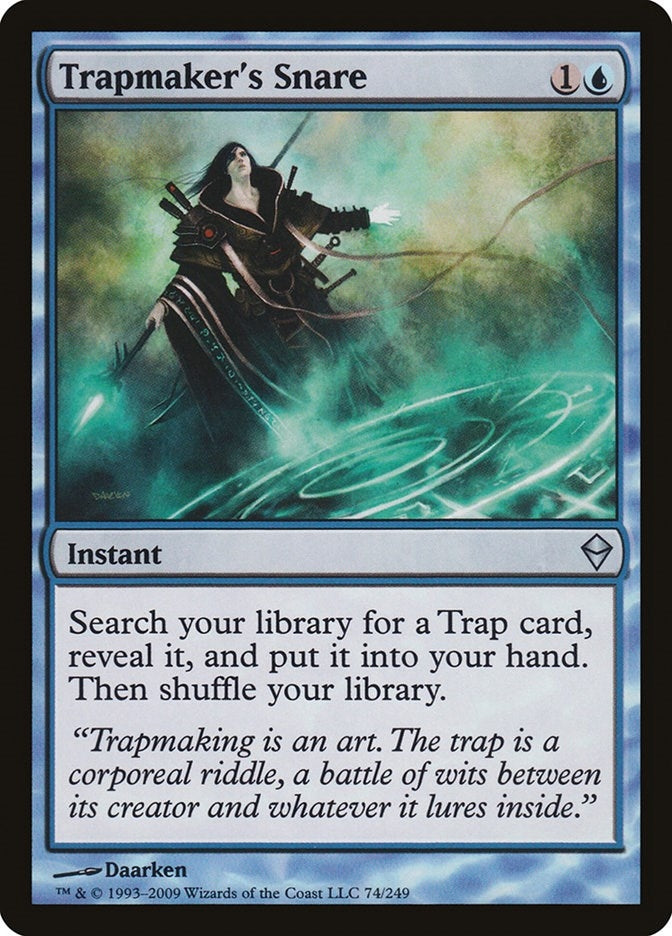 Image for Trapmaker's Snare (74) [Zendikar] - Magic: The Gathering