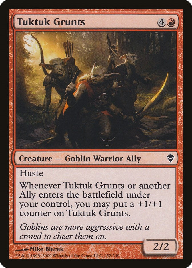 Image for Tuktuk Grunts (152) [Zendikar] - Magic: The Gathering