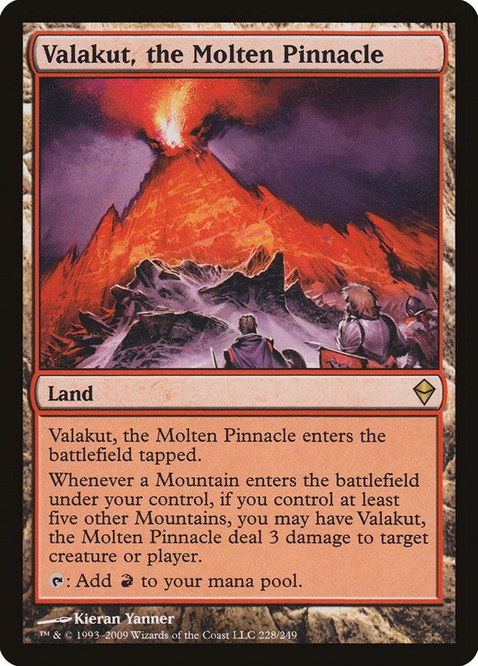 Image for Valakut, the Molten Pinnacle (228) [Zendikar] - Magic: The Gathering
