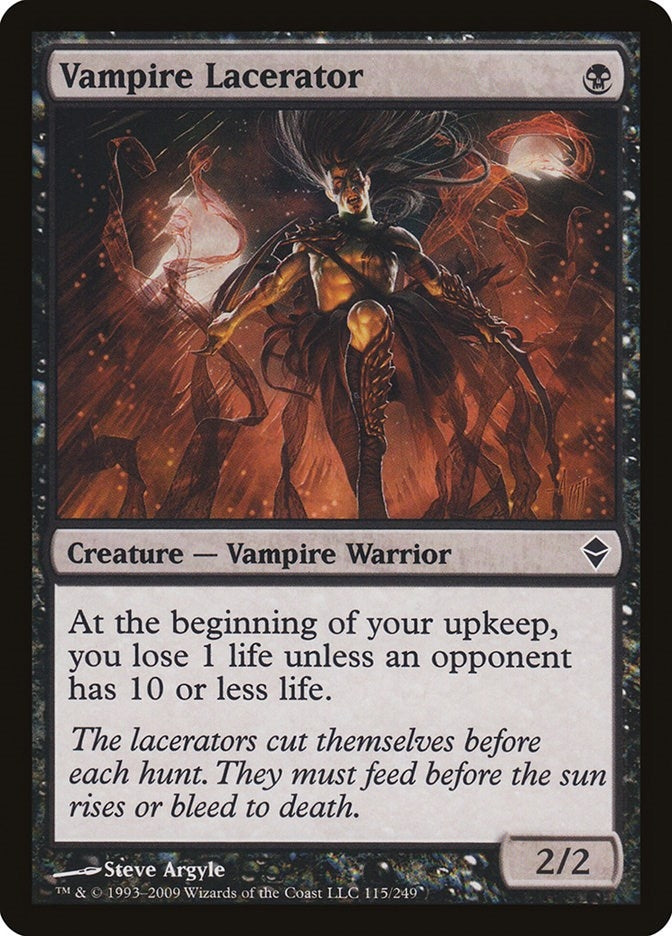 Image for Vampire Lacerator (115) [Zendikar] - Magic: The Gathering