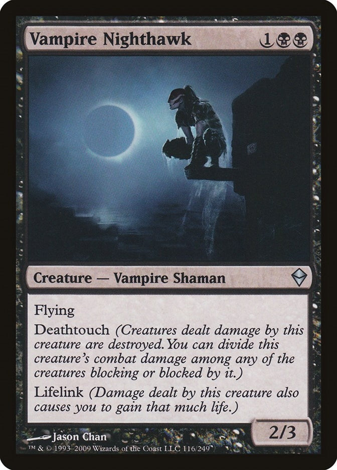 Image for Vampire Nighthawk (116) [Zendikar] - Magic: The Gathering