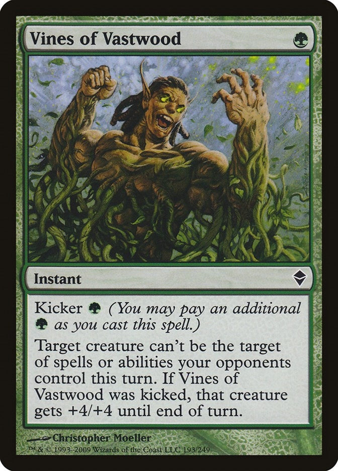 Image for Vines of Vastwood (193) [Zendikar] - Magic: The Gathering