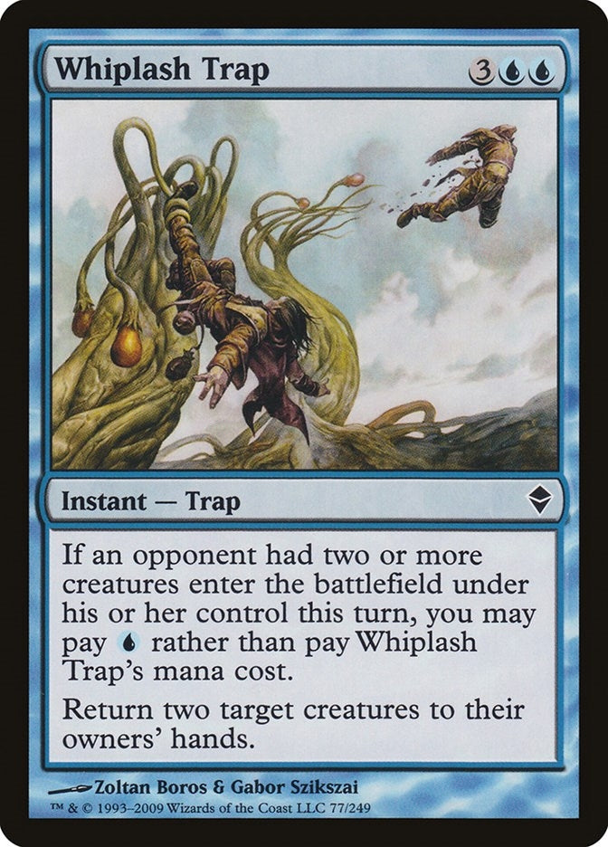 Image for Whiplash Trap (77) [Zendikar] - Magic: The Gathering