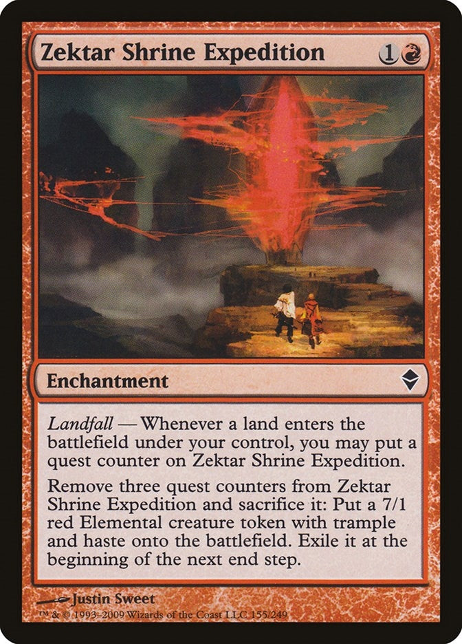 Image for Zektar Shrine Expedition (155) [Zendikar] - Magic: The Gathering