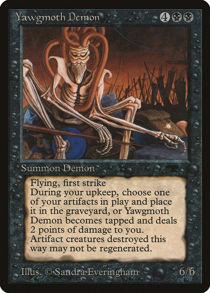 Image for Yawgmoth Demon [Antiquities] - Magic: The Gathering