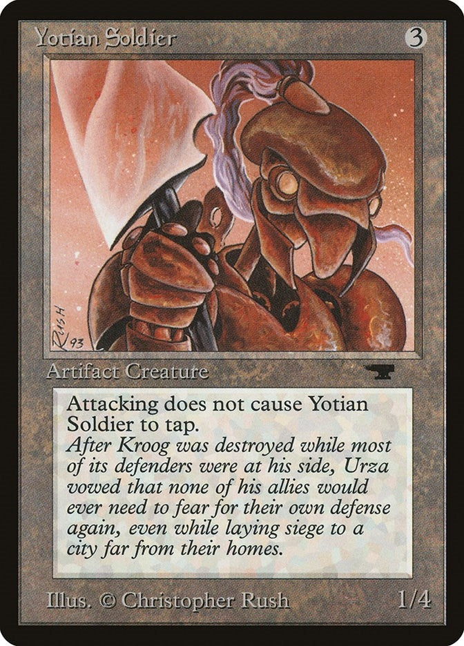 Image for Yotian Soldier [Antiquities] - Magic: The Gathering