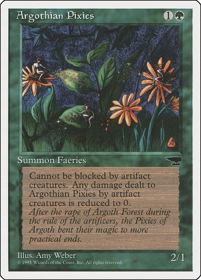 Image for Argothian Pixies [Chronicles] - Magic: The Gathering