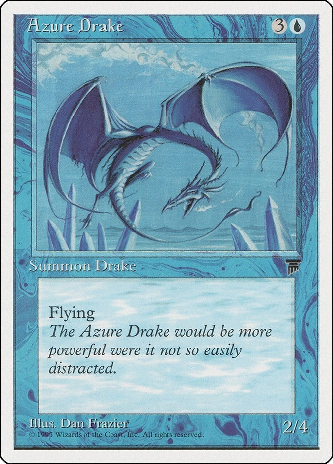 Image for Azure Drake [Chronicles] - Magic: The Gathering