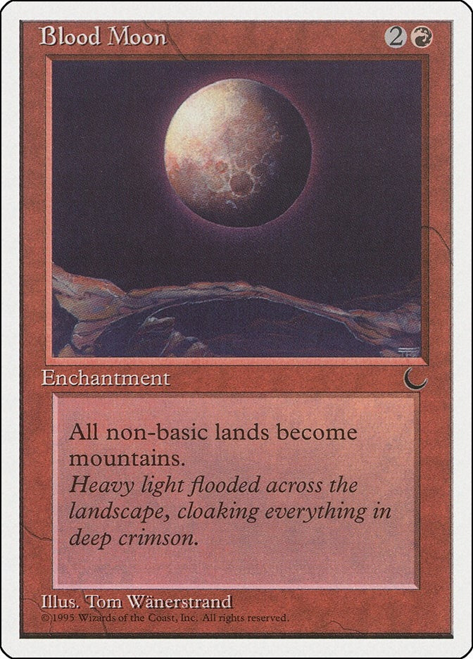 Image for Blood Moon [Chronicles] - Magic: The Gathering