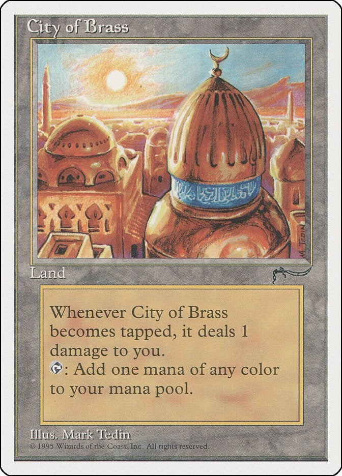 Image for City of Brass [Chronicles] - Magic: The Gathering