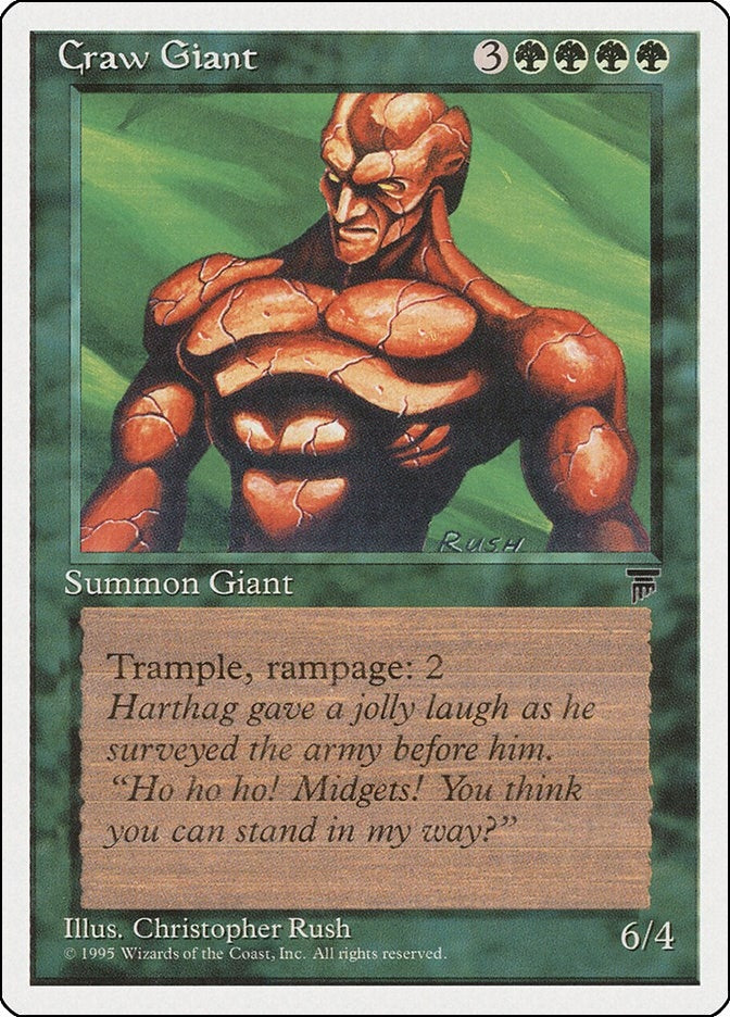 Image for Craw Giant [Chronicles] - Magic: The Gathering
