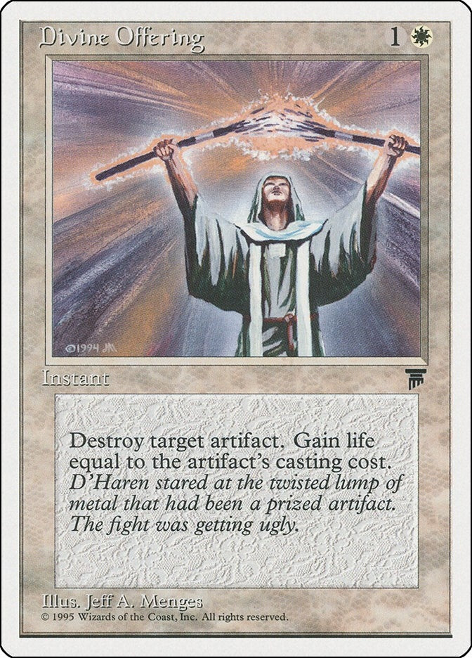 Image for Divine Offering [Chronicles] - Magic: The Gathering