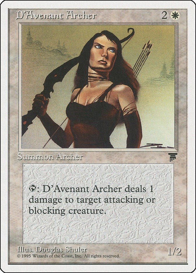 Image for D'Avenant Archer [Chronicles] - Magic: The Gathering