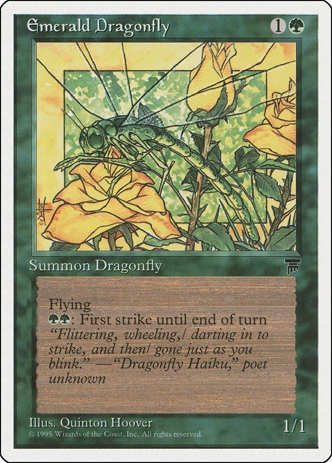 Image for Emerald Dragonfly [Chronicles] - Magic: The Gathering