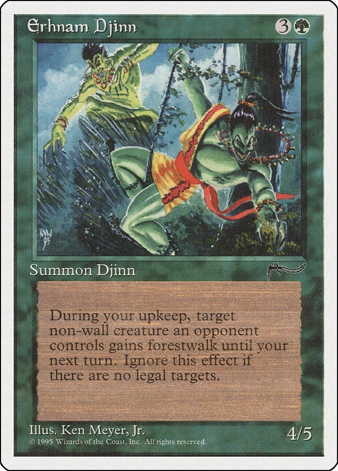 Image for Erhnam Djinn [Chronicles] - Magic: The Gathering