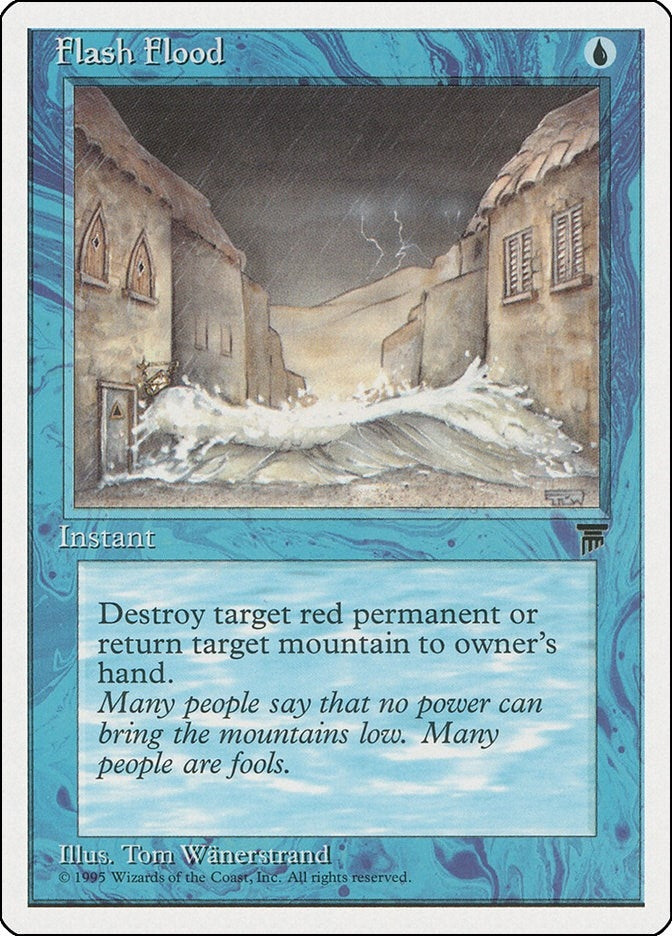 Image for Flash Flood [Chronicles] - Magic: The Gathering