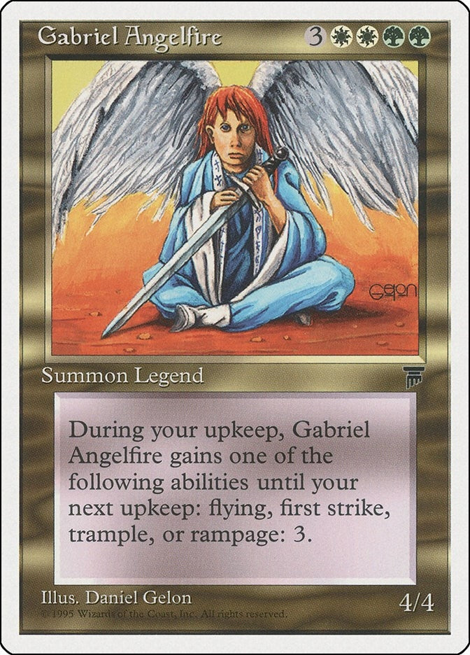 Image for Gabriel Angelfire [Chronicles] - Magic: The Gathering