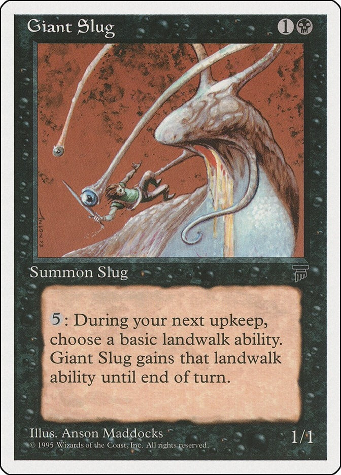 Image for Giant Slug [Chronicles] - Magic: The Gathering