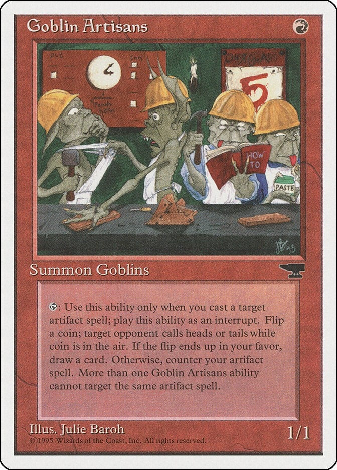 Image for Goblin Artisans [Chronicles] - Magic: The Gathering