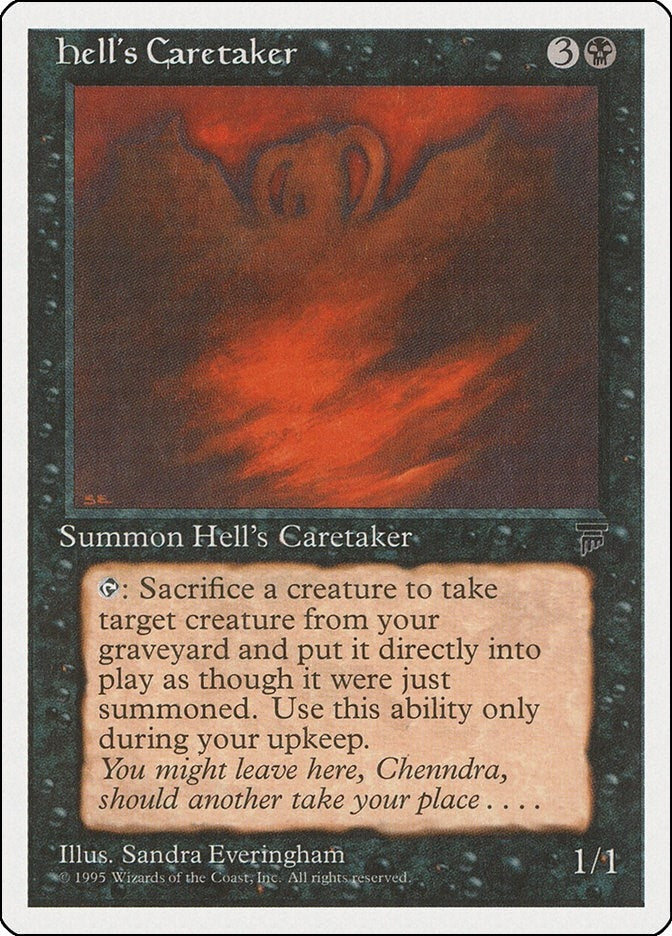 Image for Hell's Caretaker [Chronicles] - Magic: The Gathering