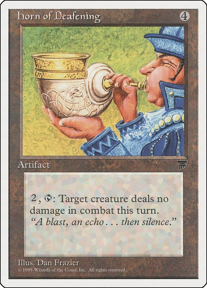 Image for Horn of Deafening [Chronicles] - Magic: The Gathering