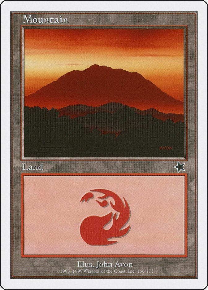 Image for Mountain (166) (166) [Starter 1999] - Magic: The Gathering
