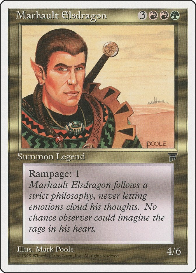 Image for Marhault Elsdragon [Chronicles] - Magic: The Gathering