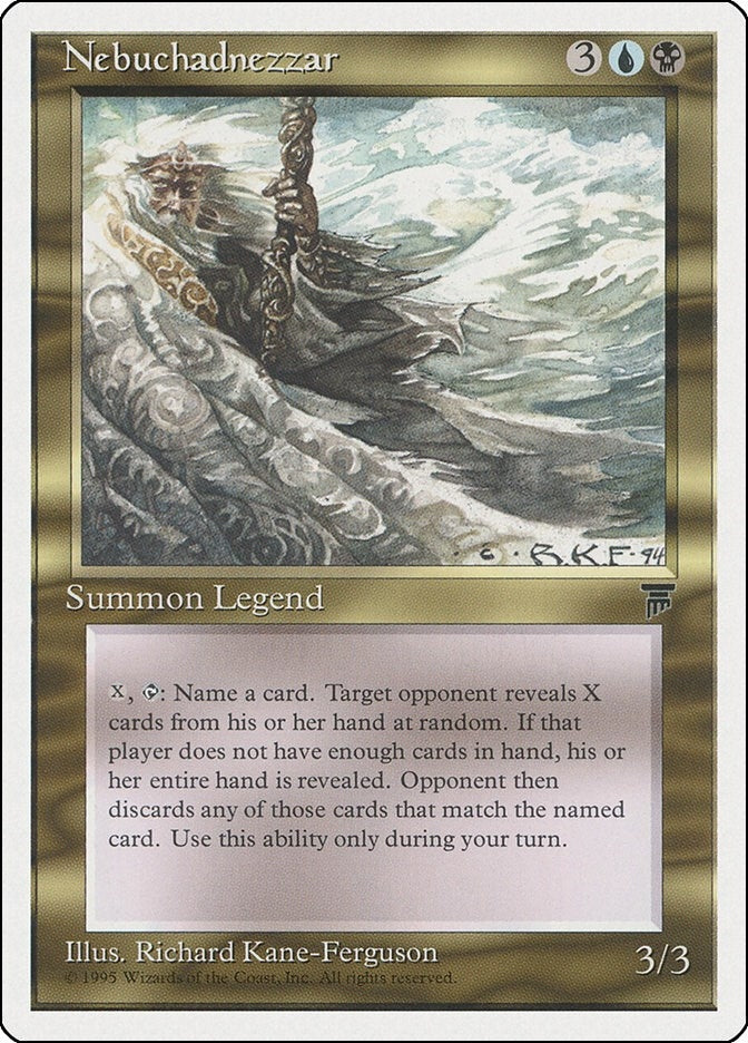 Image for Nebuchadnezzar [Chronicles] - Magic: The Gathering