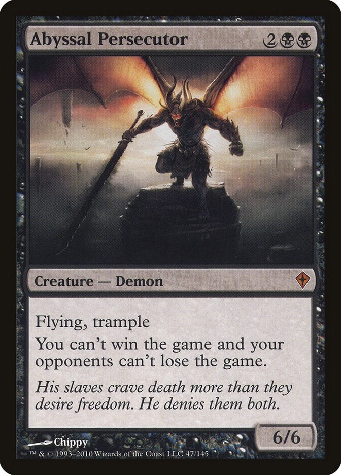 Image for Abyssal Persecutor (47) [Worldwake] - Magic: The Gathering