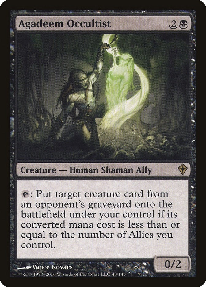 Image for Agadeem Occultist (48) [Worldwake] - Magic: The Gathering