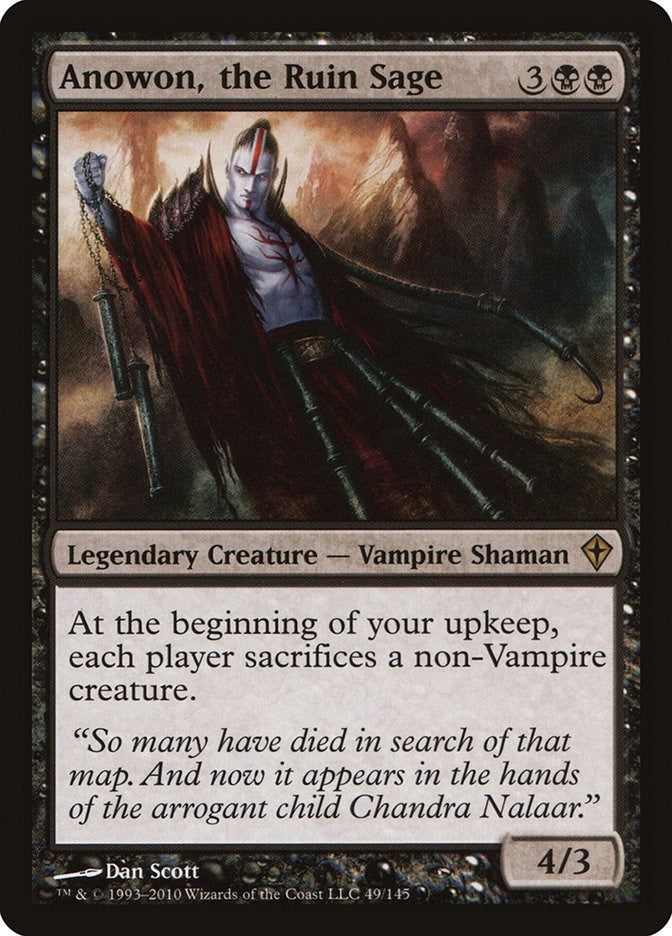 Image for Anowon, the Ruin Sage (49) [Worldwake] - Magic: The Gathering