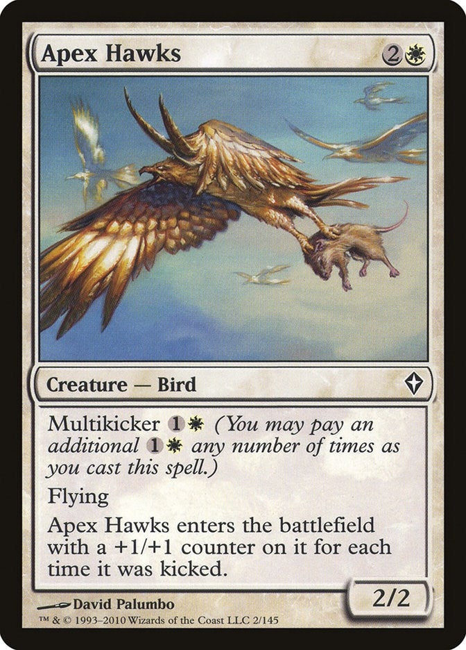 Image for Apex Hawks (2) [Worldwake] - Magic: The Gathering