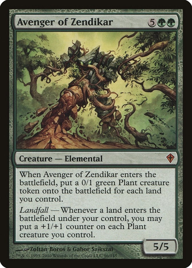 Image for Avenger of Zendikar (96) [Worldwake] - Magic: The Gathering