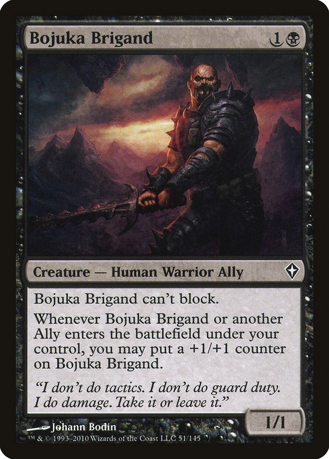 Image for Bojuka Brigand (51) [Worldwake] - Magic: The Gathering