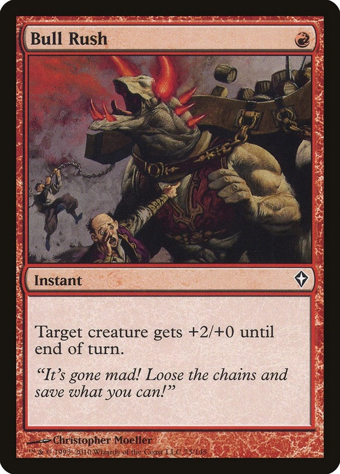Image for Bull Rush (73) [Worldwake] - Magic: The Gathering