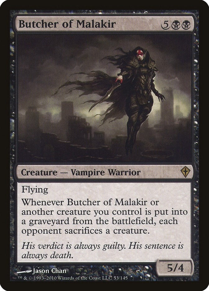 Image for Butcher of Malakir (53) [Worldwake] - Magic: The Gathering