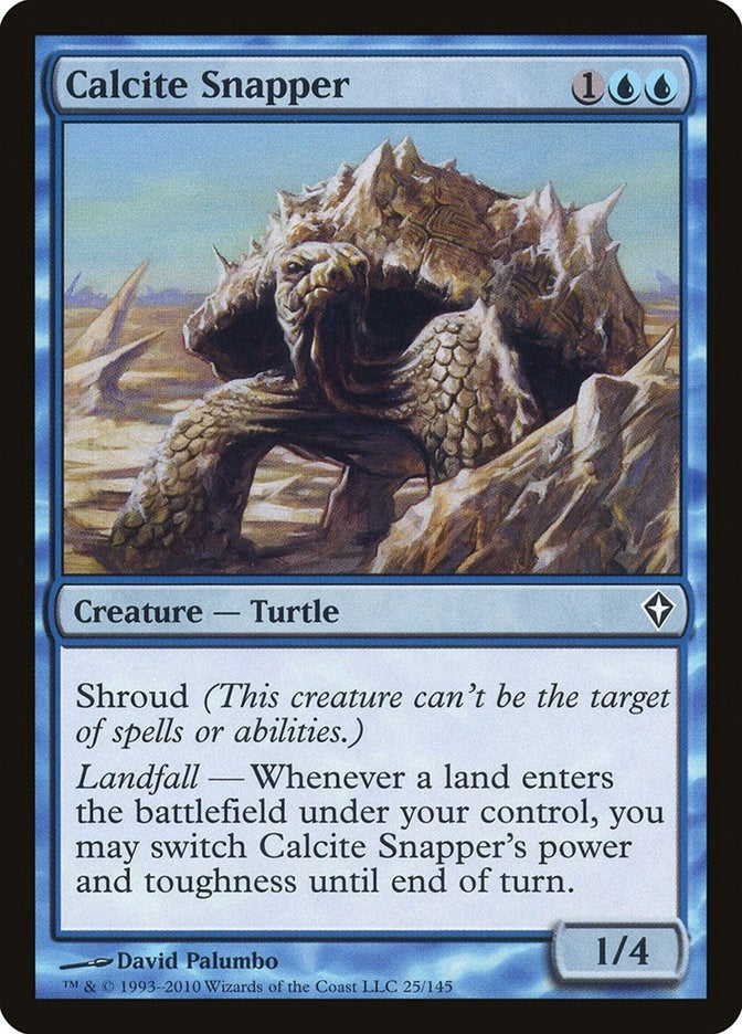 Image for Calcite Snapper (25) [Worldwake] - Magic: The Gathering
