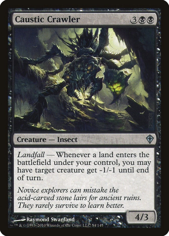 Image for Caustic Crawler (54) [Worldwake] - Magic: The Gathering