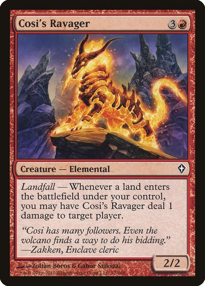 Image for Cosi's Ravager (77) [Worldwake] - Magic: The Gathering