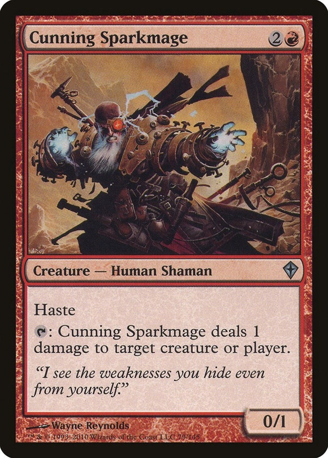 Image for Cunning Sparkmage (79) [Worldwake] - Magic: The Gathering